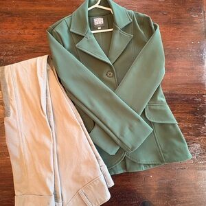 Green Kids for horses show coat